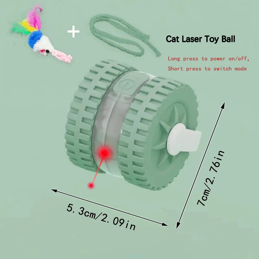 Intelligent USB Dog Toy Ball Automatic Bouncing Interactive