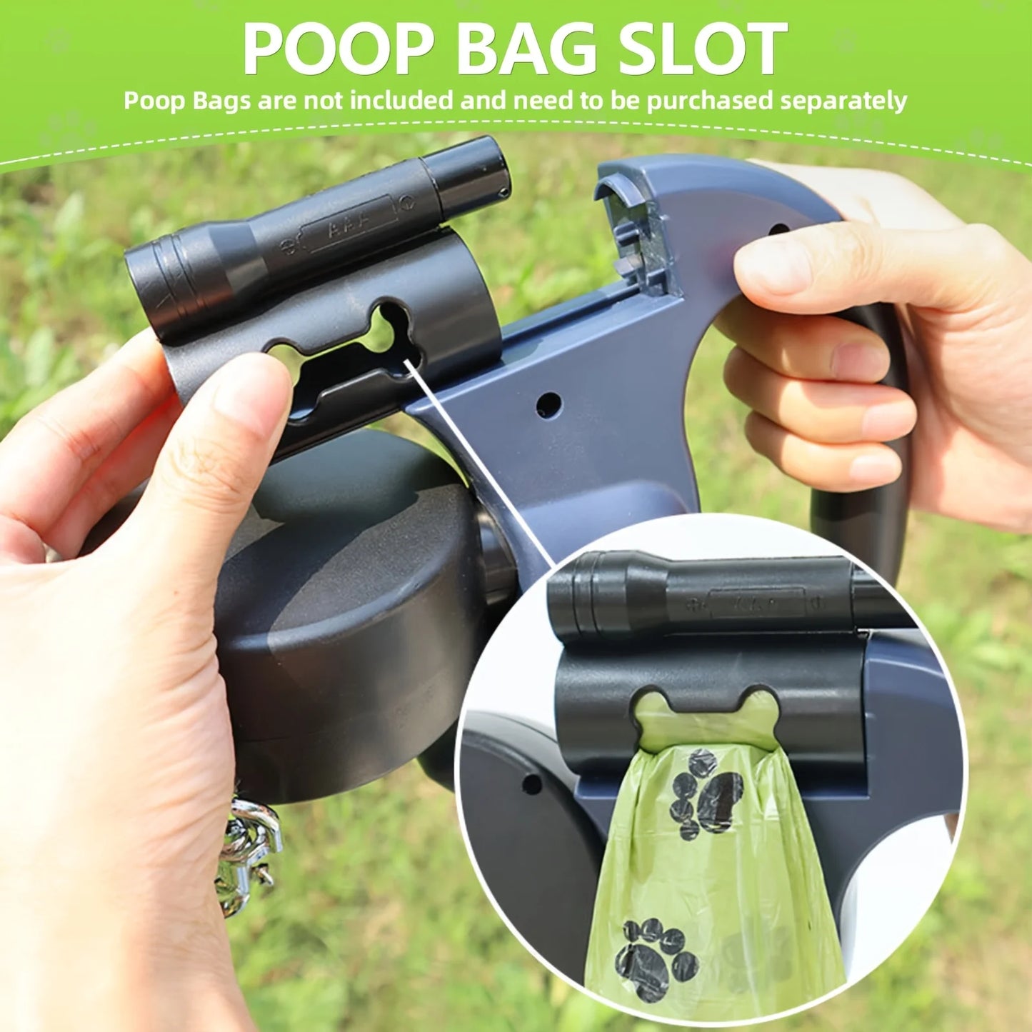 Zhejiang Two Pack Retractable Dog Leash Walking Tool