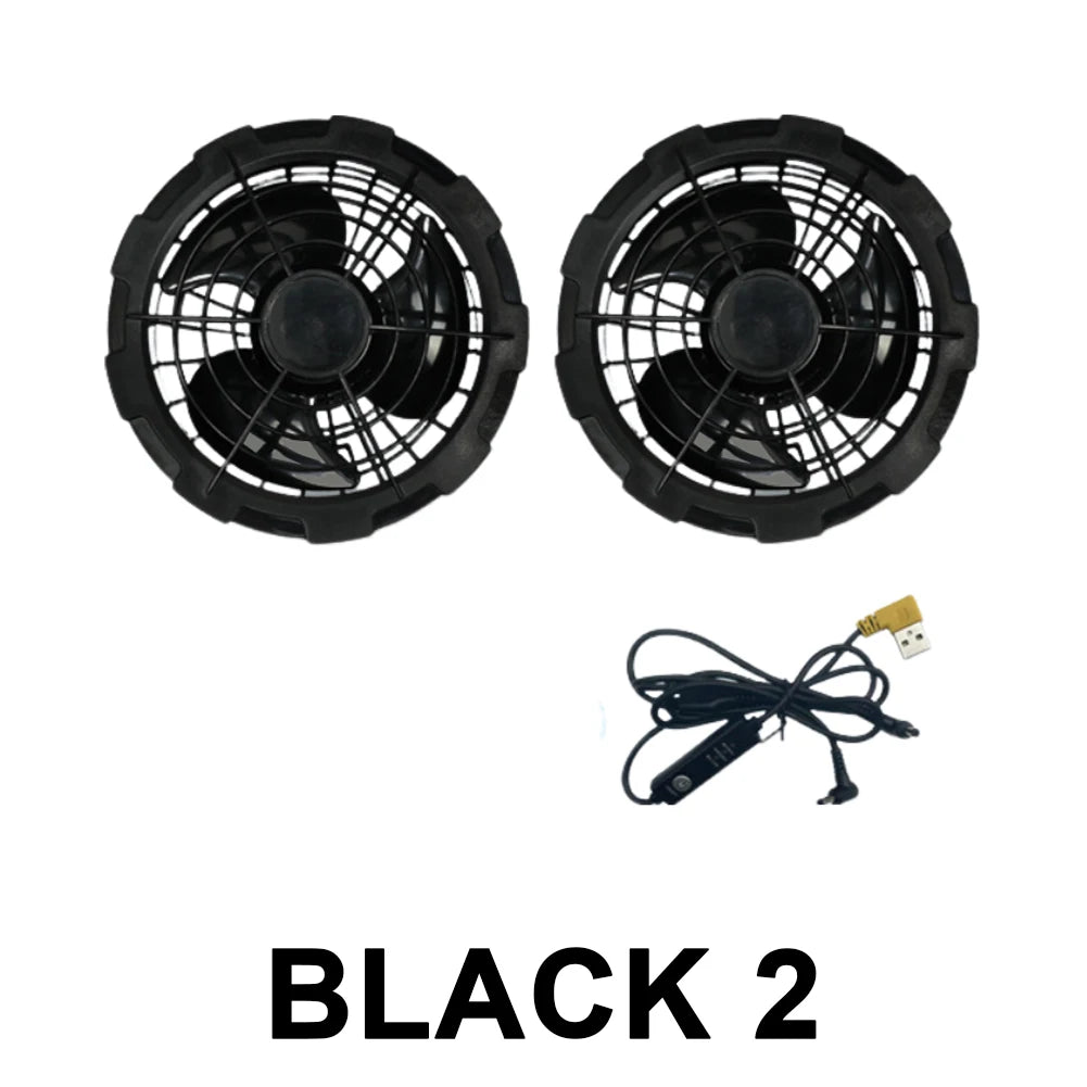 Cooling Vest Ice Fan Wearable Climate Control For Camping