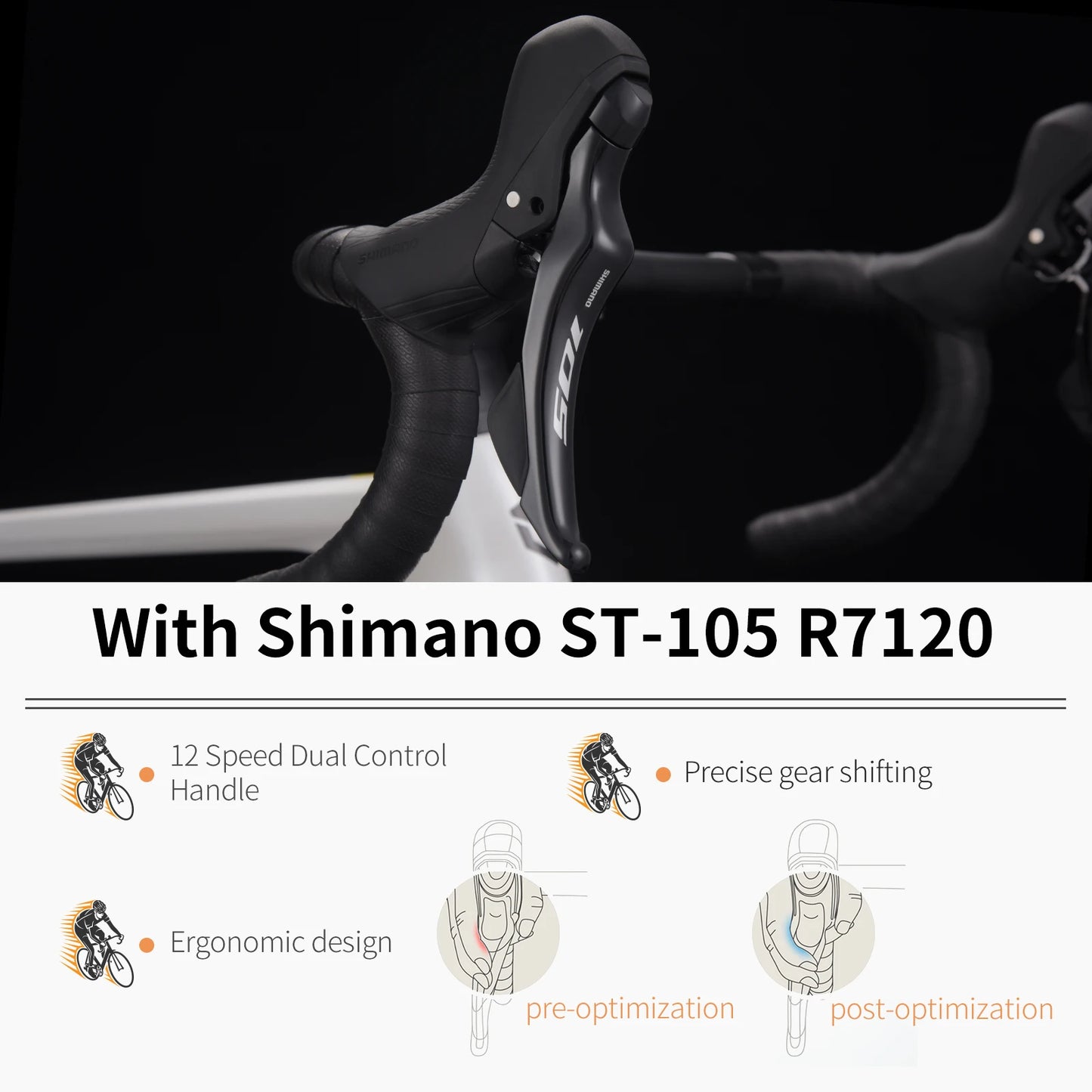 SAVA Road Bike UCI Certified Carbon Fiber Frame Racing Bicycle Adult Cross Country Road Bike Belt R7120 24 Speed Kit