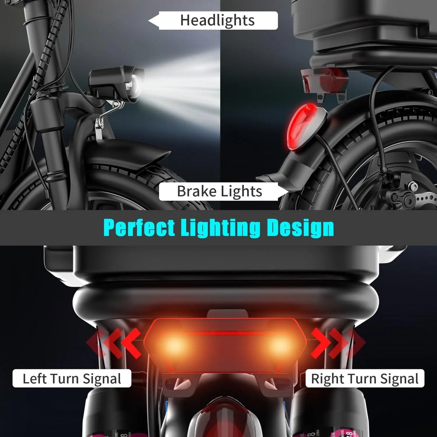K11 Foldable Electric Scooter With Trunk 650W Peak Range