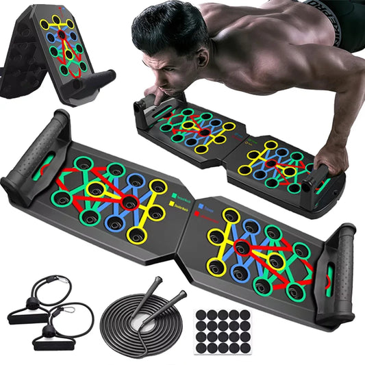 Function Push Up Board Set Portable Multifunctional Fitness
