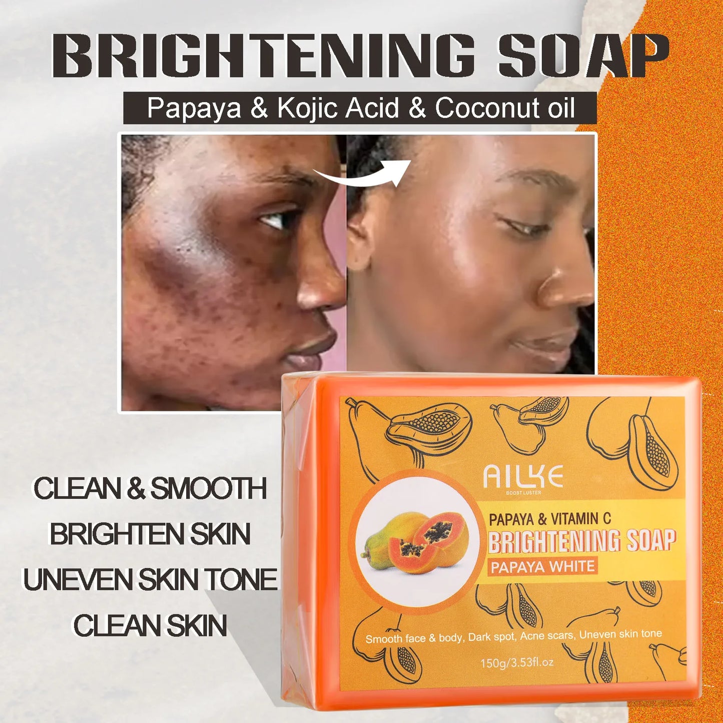 AILKE Glutathione Whitening Range For Radiant Bright Skin