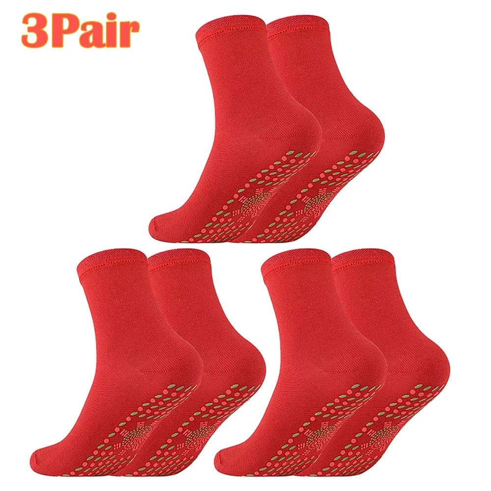 Hebei Guangdong Tourmaline Magnetic Self Heating Socks
