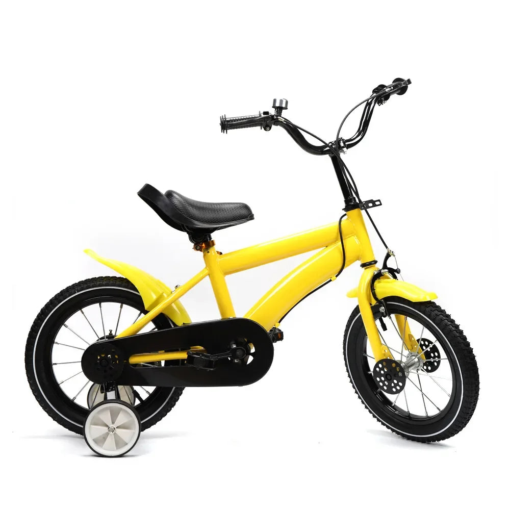 14in Kids Bike with Training Wheels | Boys & Girls Children's Bicycle for Outdoor Riding