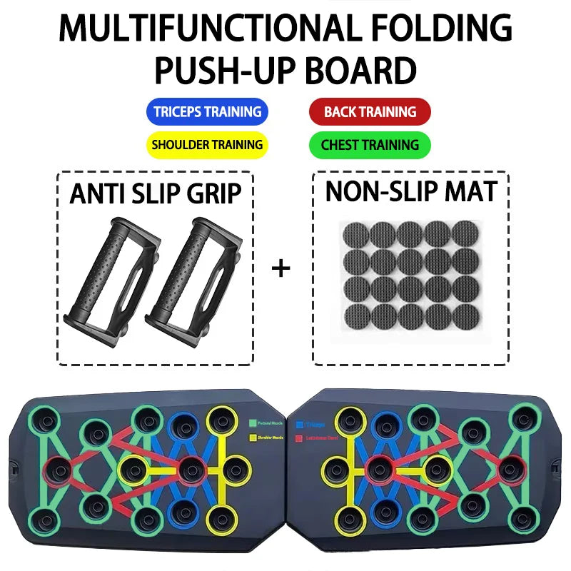Muscle Relex Apparatus Push Up Board Set Foldable Fitness