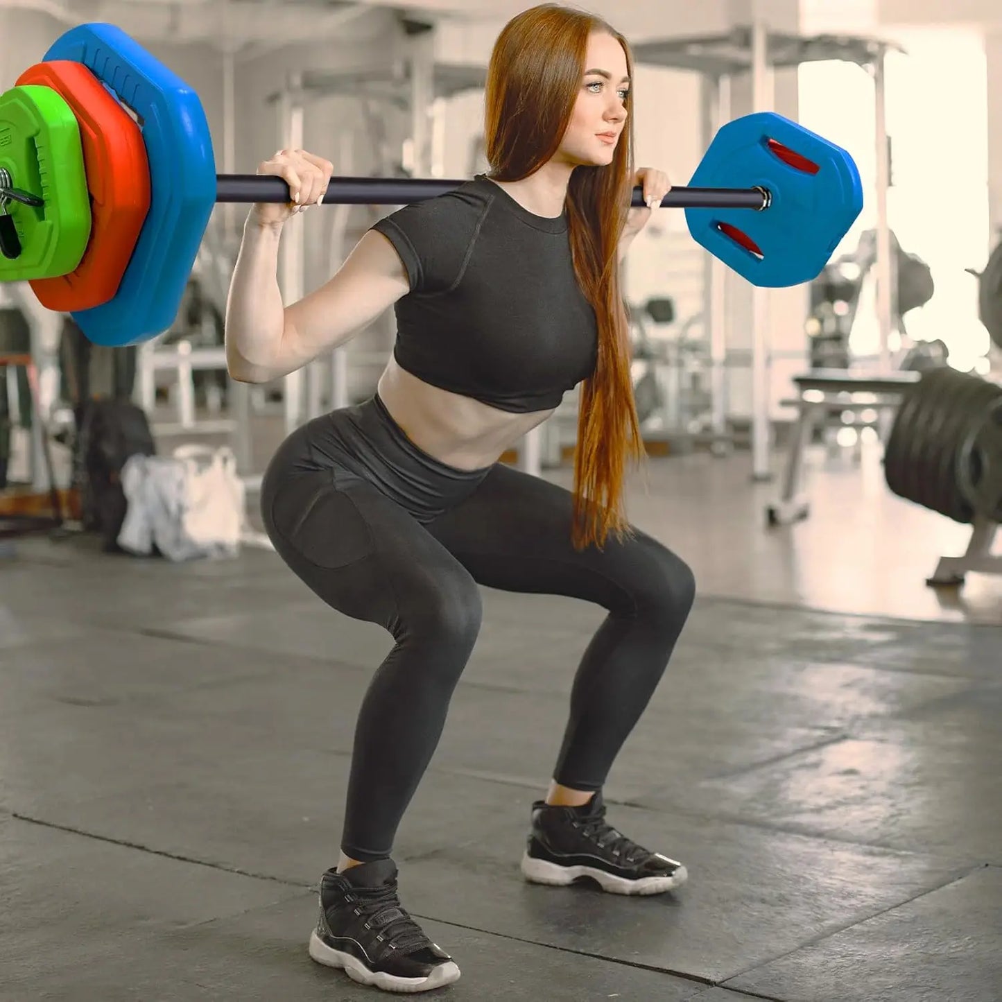 Twister.CK Adjustable Barbell Set 40lb 20kg Home Gym