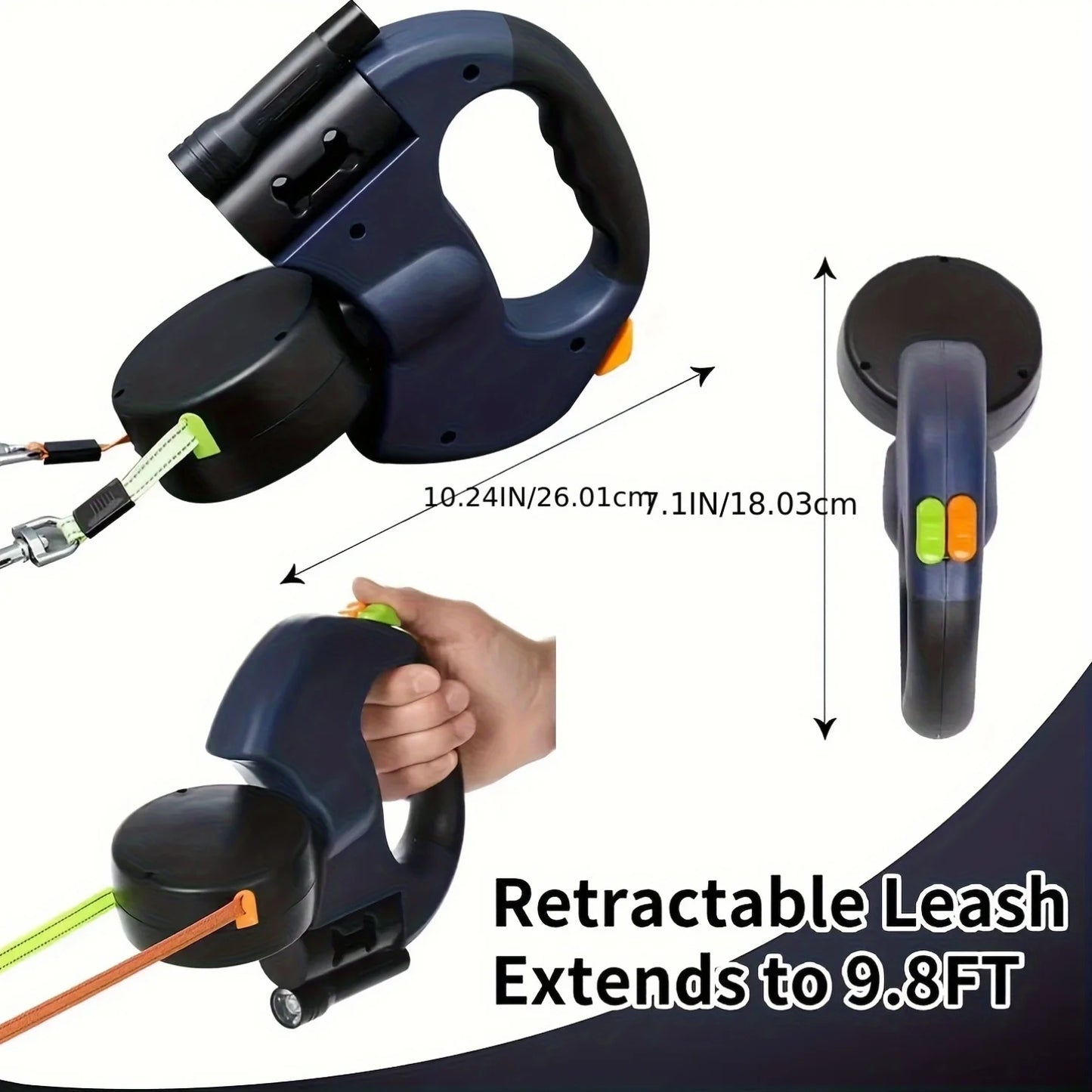 Zhejiang Two Pack Retractable Dog Leash Walking Tool