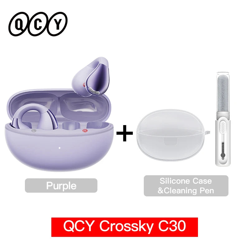 QCY Crossky C30 Ear Clip Bluetooth Wireless Earbuds