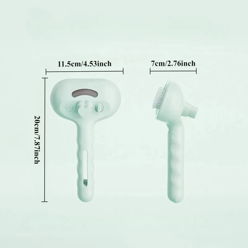 Choice Pet Comb Steam Massage Brush 3in1 USB Spray
