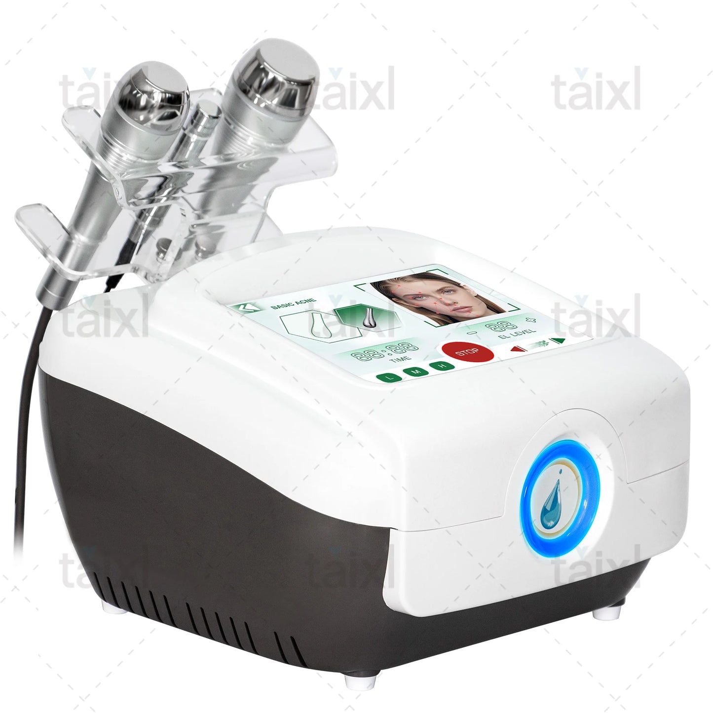 TAIXL 2 In 1 System Facial Oxygen Machine Diamond Peel