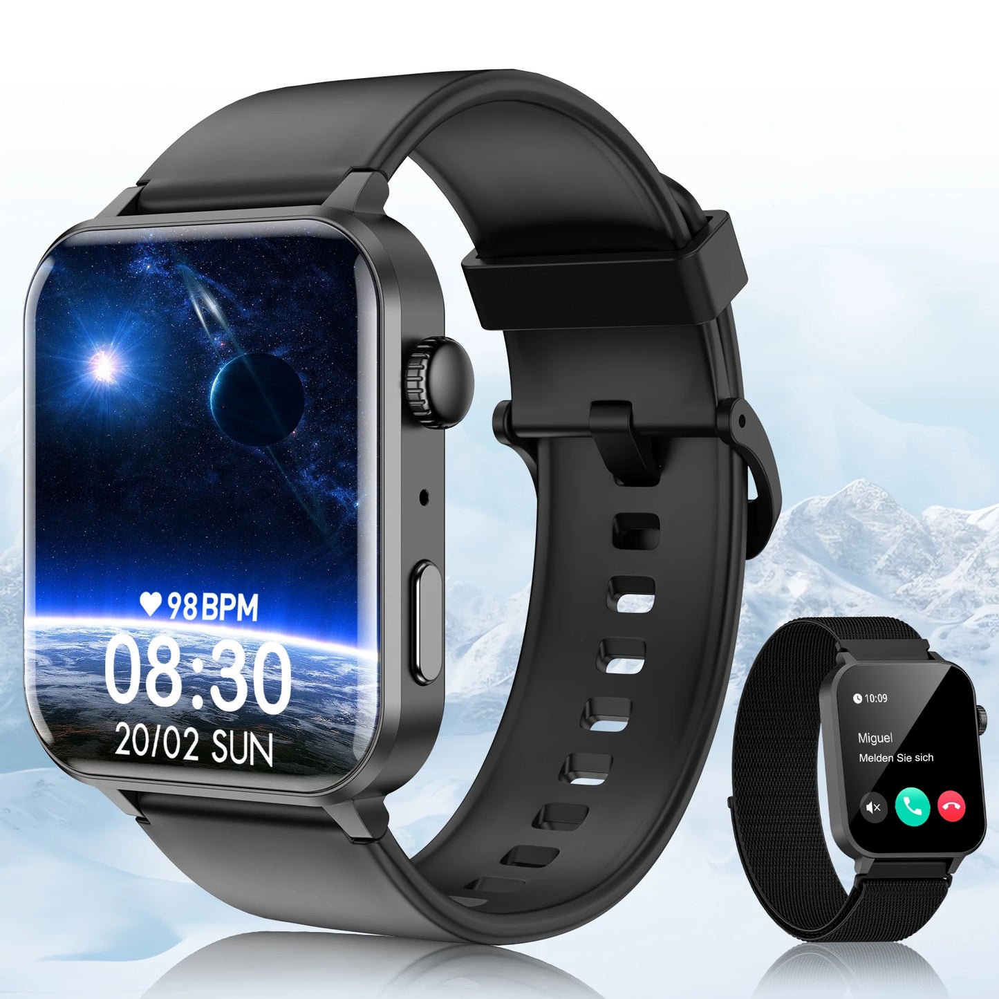 Baolubao Smart Watch With Calling Function 100 Sports Modes