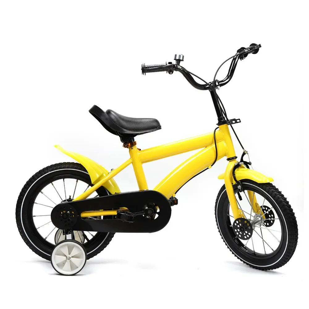14in Kids Bike with Training Wheels | Boys & Girls Children's Bicycle for Outdoor Riding