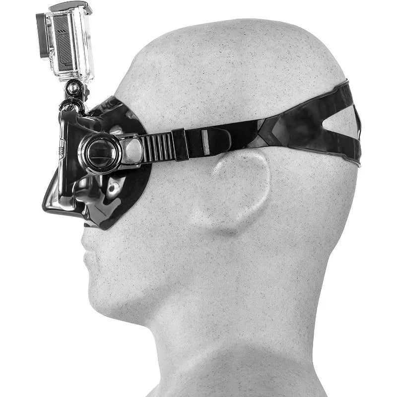 YTYINH Scuba Mask With Mount For GoPro Hero Cameras