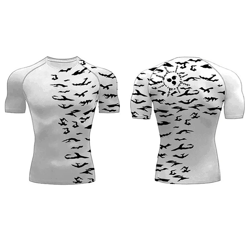 CN Sichuan Fujian 3D Print Compression Shirts For Men