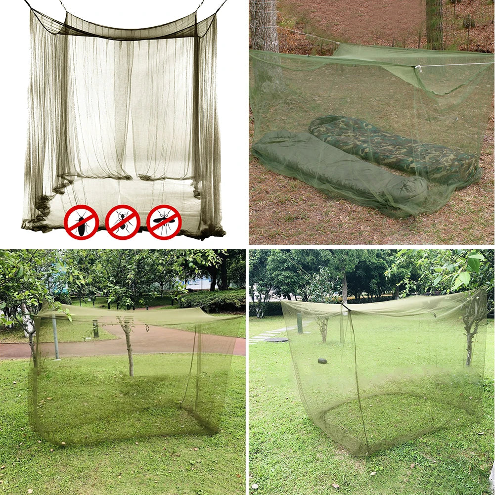 Shunmaii Outdoor Mosquito Net Dome Canopy Foldable