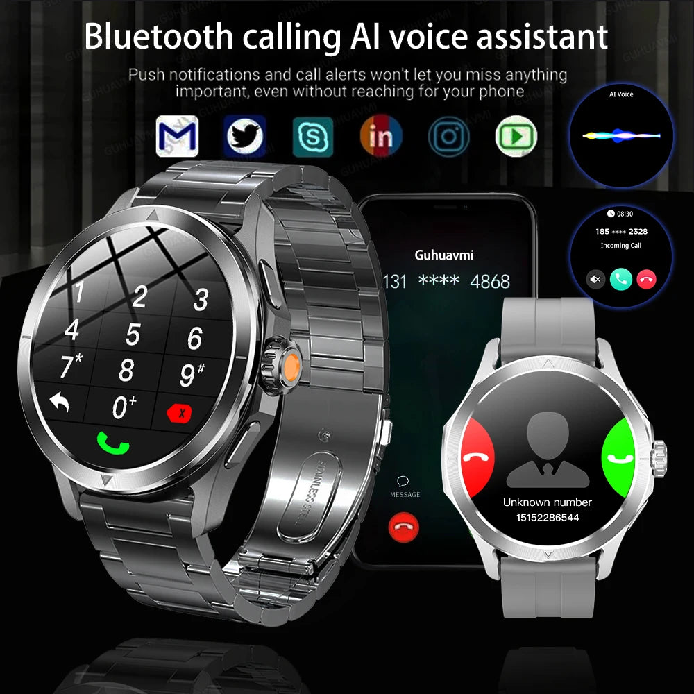 S4 Ultra Outdoor Smart Watch Men AMOLED GPS NFC Heart Rate