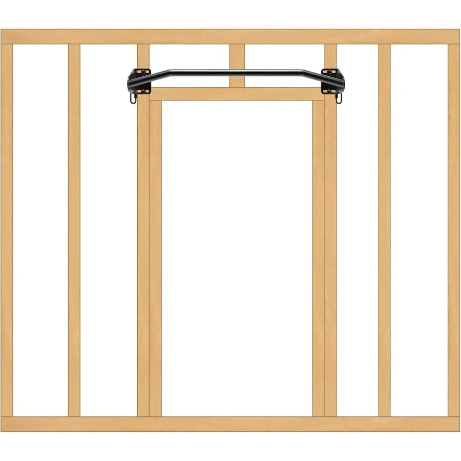 Hign-concerned Heavy Duty Wall Mounted Doorway Pull Up Bar