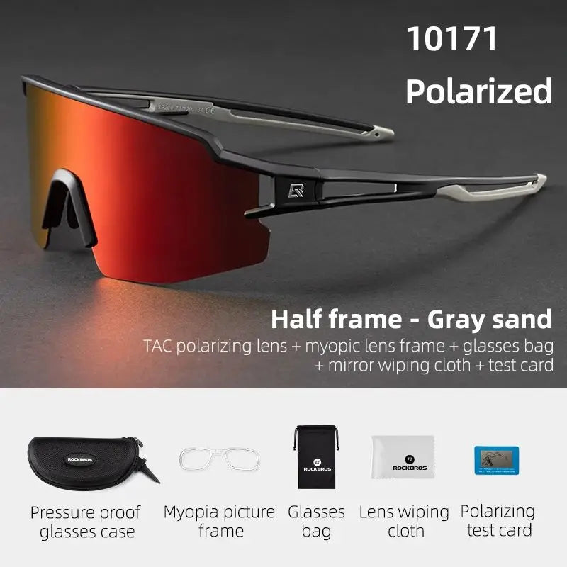 ROCKBROS Photochromic Cycling Glasses UV Protection Eyewear