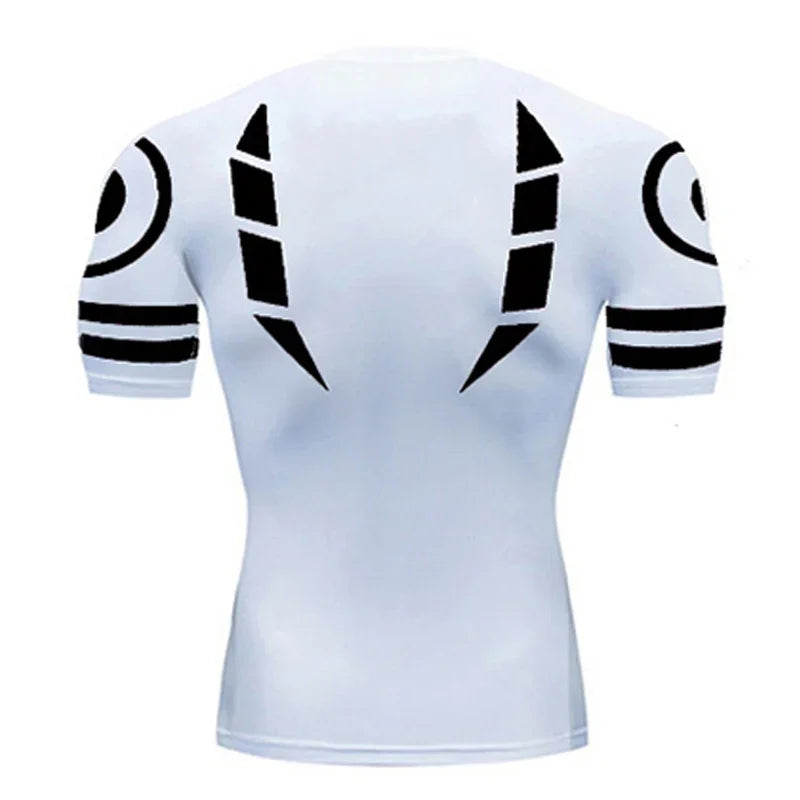 CN Sichuan Fujian 3D Print Compression Shirts For Men