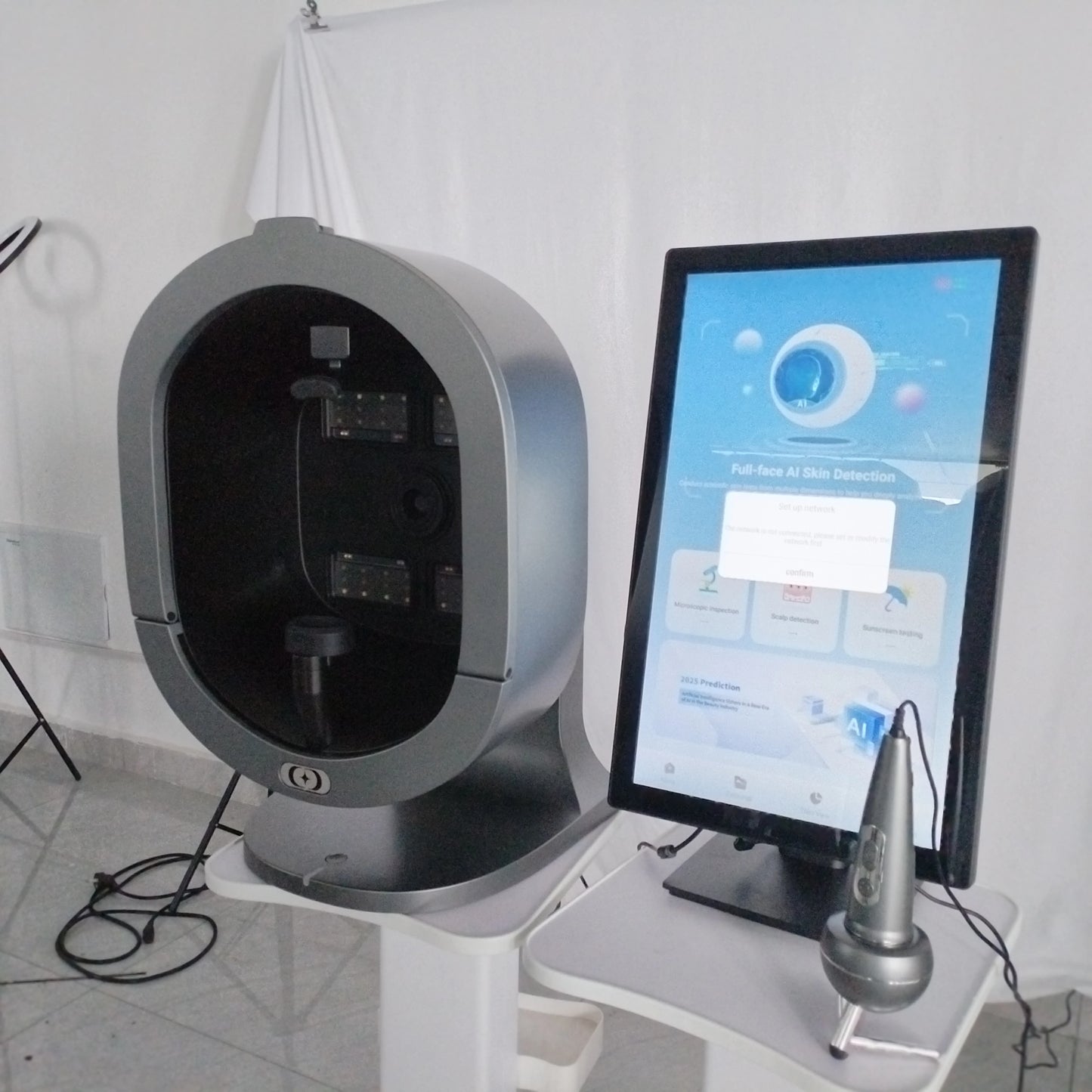 Myoslim 3D AI Facial Skin Analyzer for Hair Diagnosis