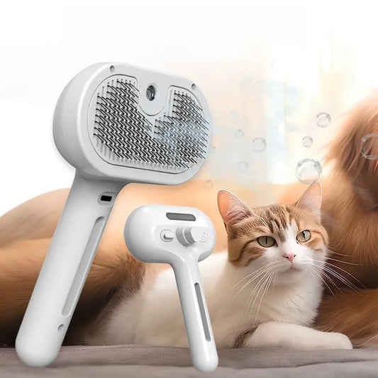 Choice Pet Comb Steam Massage Brush 3in1 USB Spray