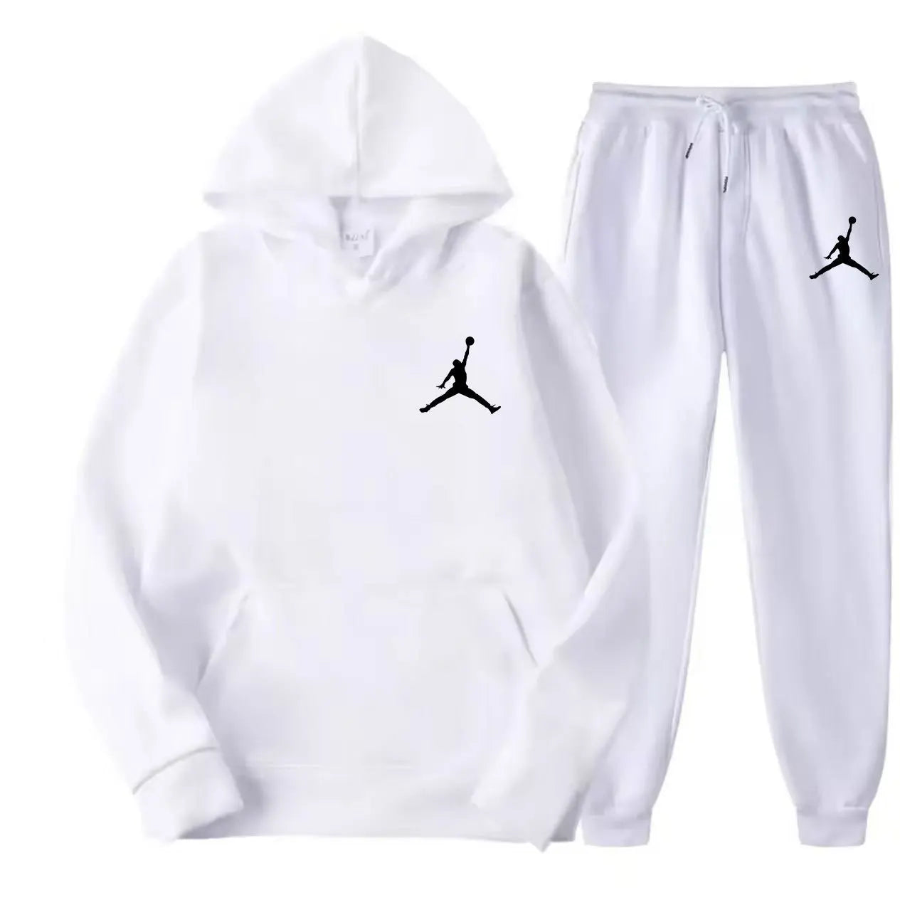 CN Jiangxi Casual Hoodie Set for Men and Women Two Piece