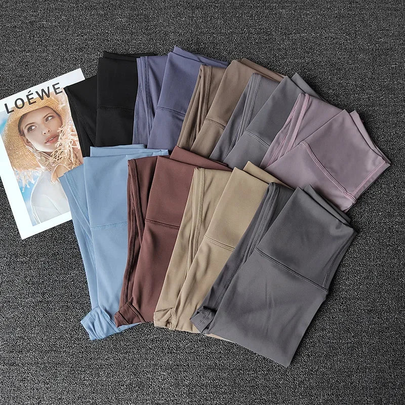 CN Naked Feeling High Waist Leggings For Women Fitness Yoga