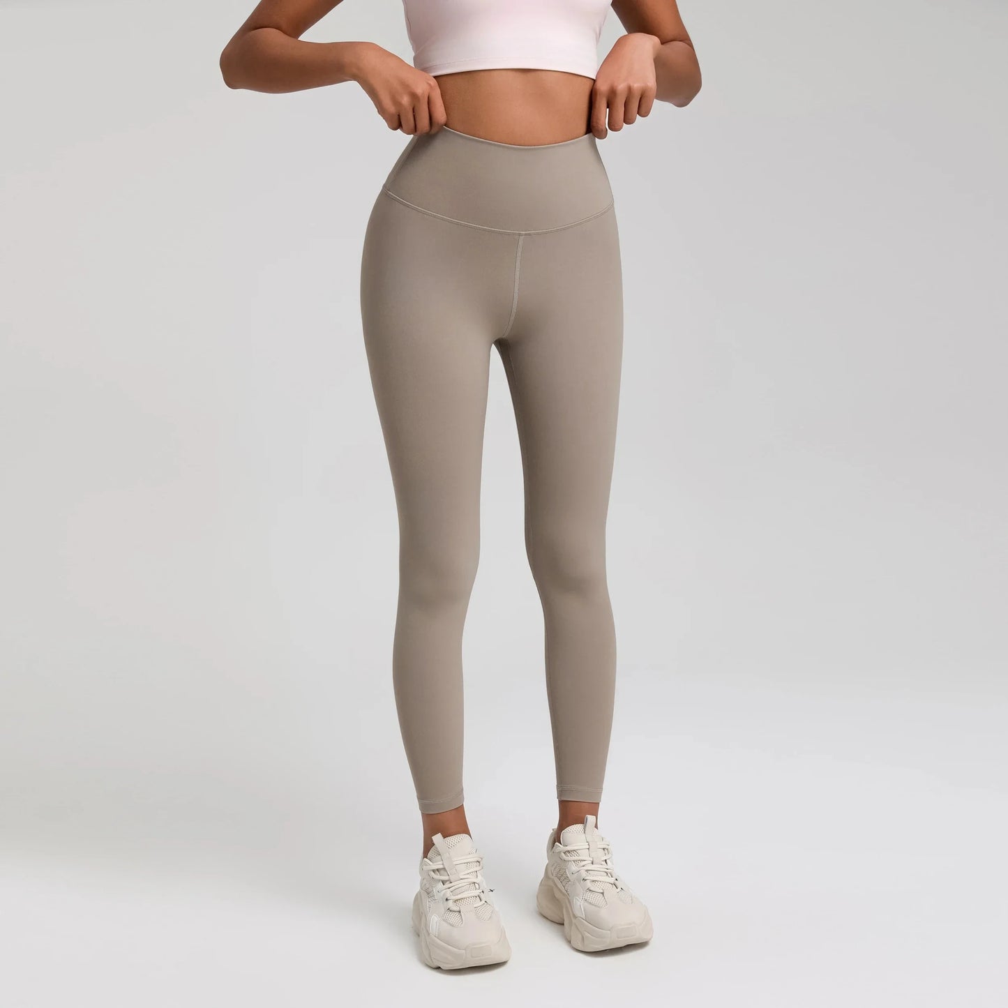 Women High Waist Yoga Leggings With Built In Pocket