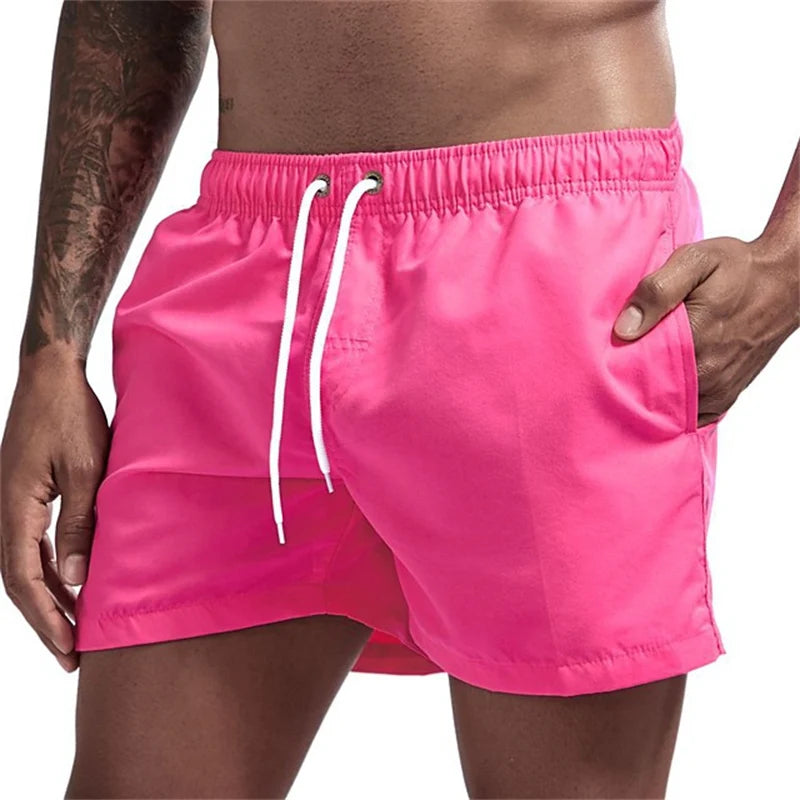 HooThreads Mens Swim Trunks With Pockets Mesh Liner