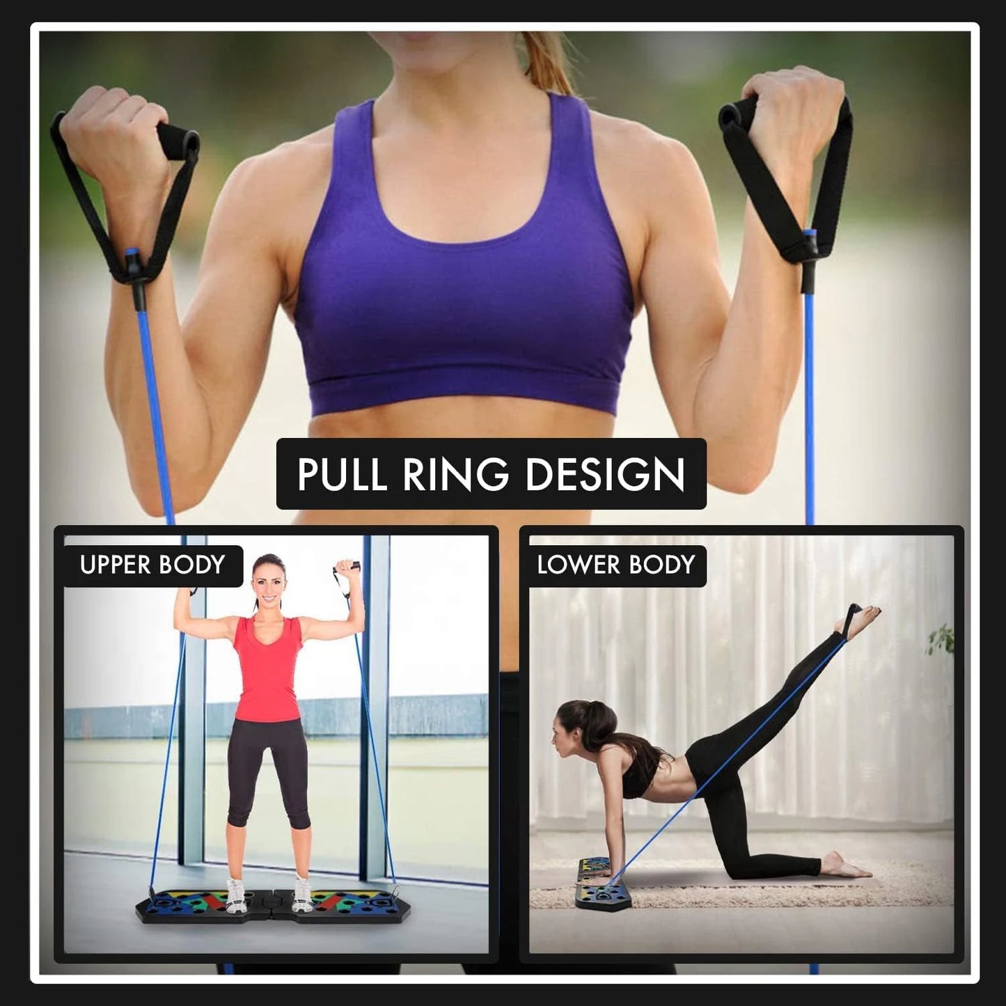 Muscle Relex Apparatus Push Up Board Set Foldable Fitness