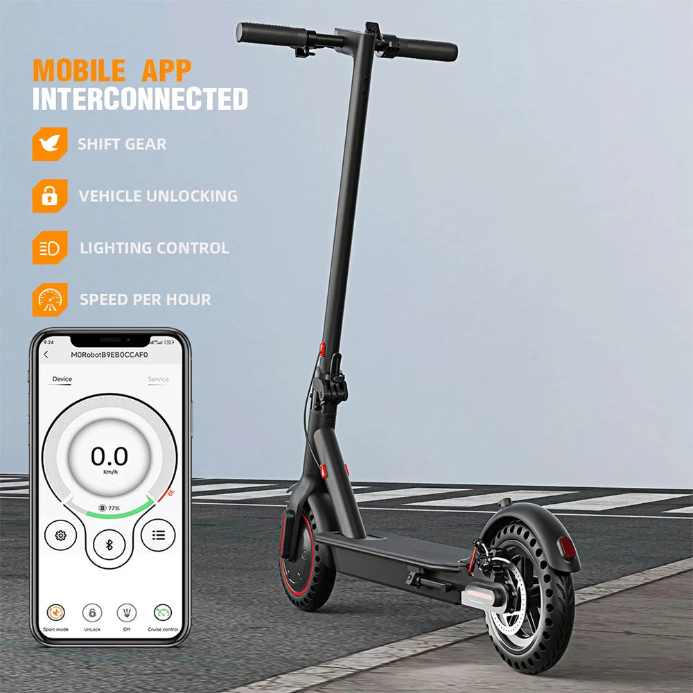 Freeboy 350W Foldable Electric Scooter With Dual Brakes