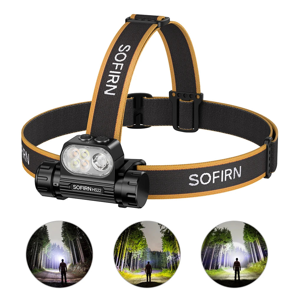 Sofirn HS22 Headlamp 2500lm With Adjustable Color Temp