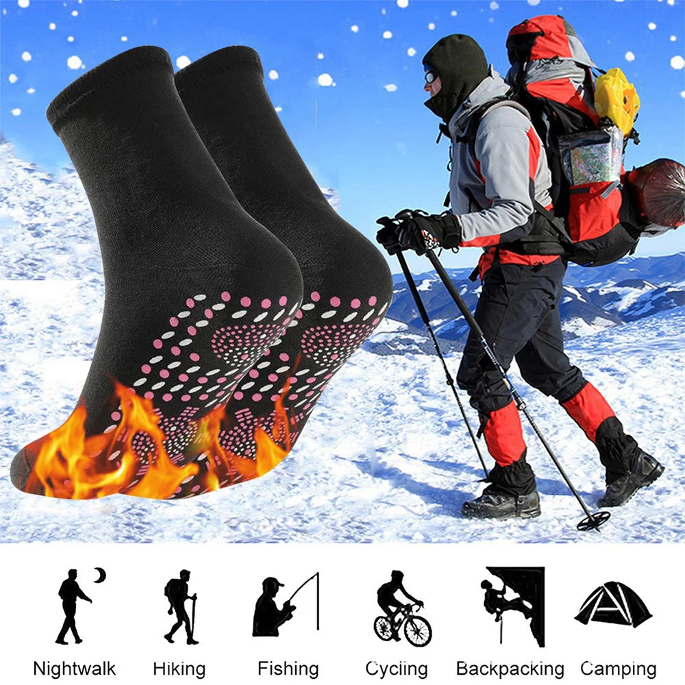 Hebei Guangdong Tourmaline Magnetic Self Heating Socks