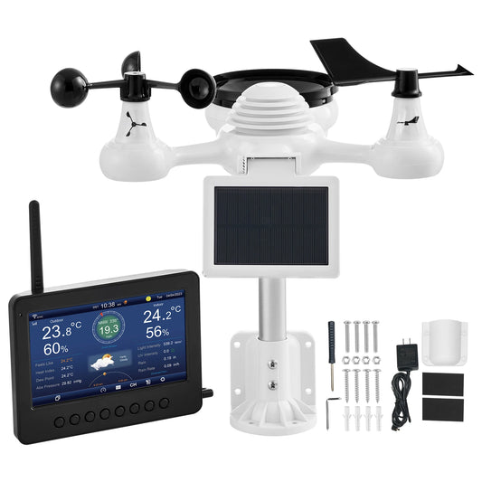 SucceBuy 7 In 1 Wireless Weather Station With WiFi Display