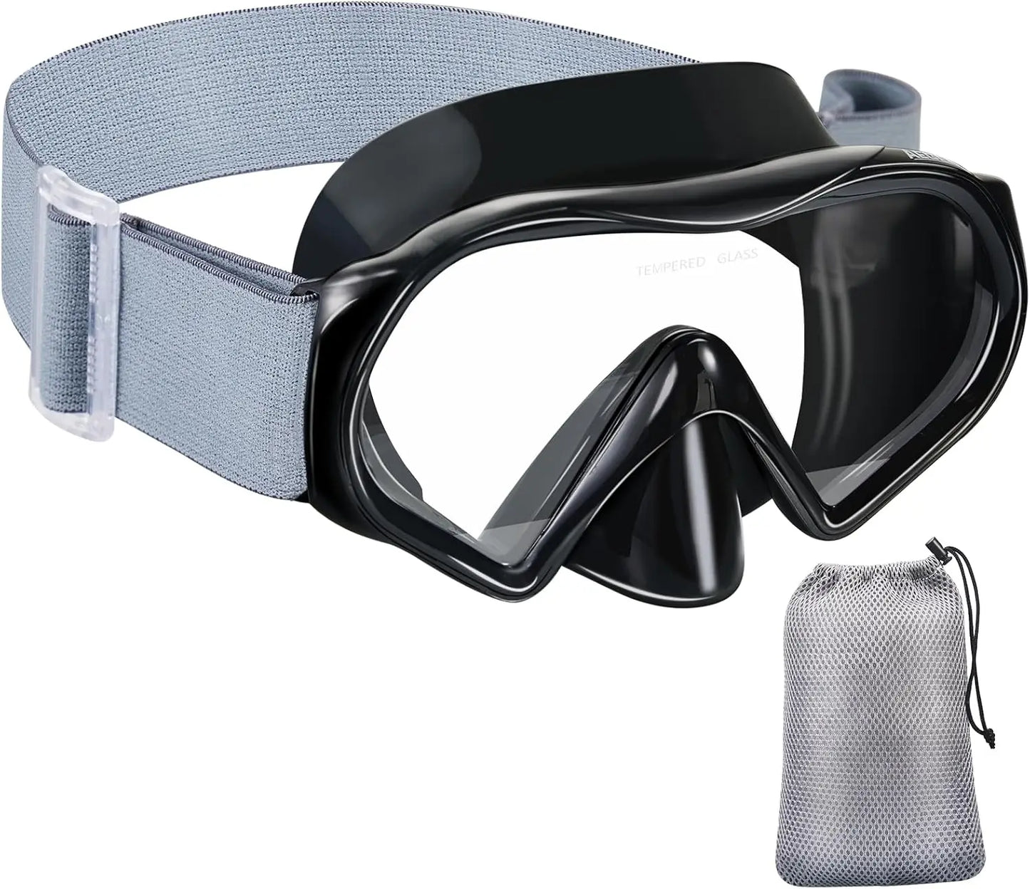 Swimming Goggles Snorkeling Mask Anti Fog Adjustable Strap