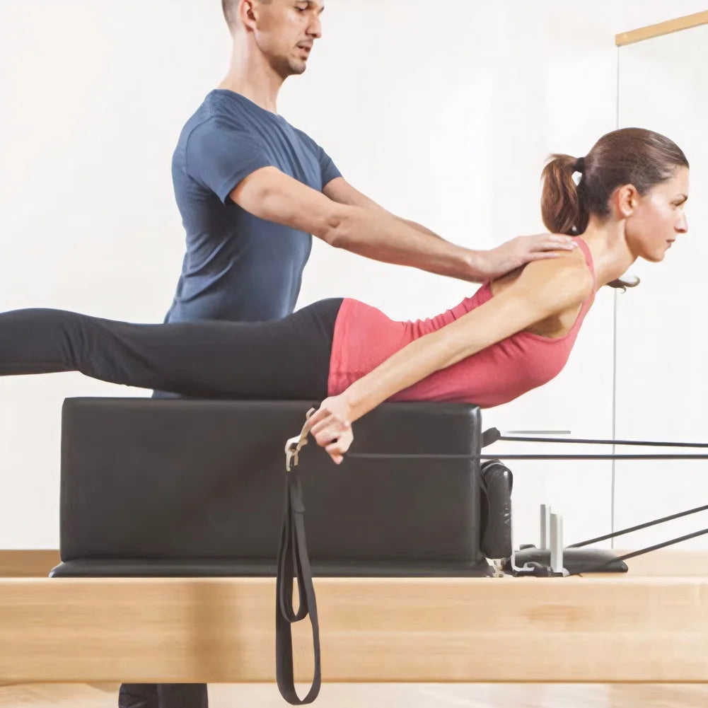 Hign Concerned Pilates Straps Two Pack Double Loop Yoga