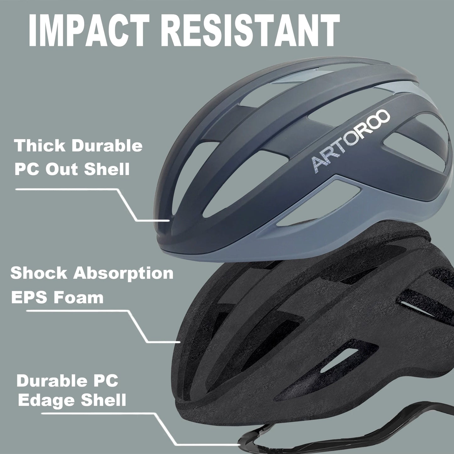 ARTOROO Road Bike Helmet For Adults Ultralight Cycling