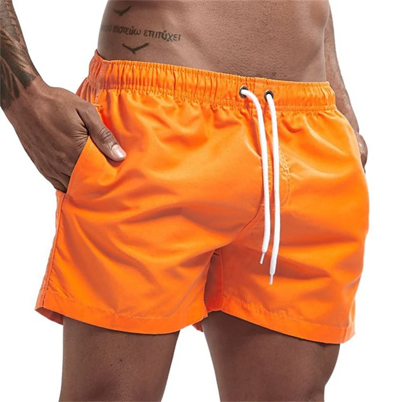 HooThreads Mens Swim Trunks With Pockets Mesh Liner
