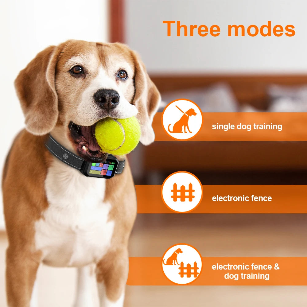 YTYINH Wireless Dog Fence Collar GPS Invisible Barrier