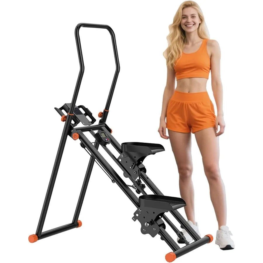 Hign-concerned Stair Stepper Folding Cardio Climber Machine