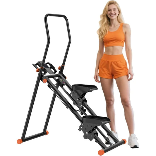 Hign-concerned Stair Stepper Folding Cardio Climber Machine