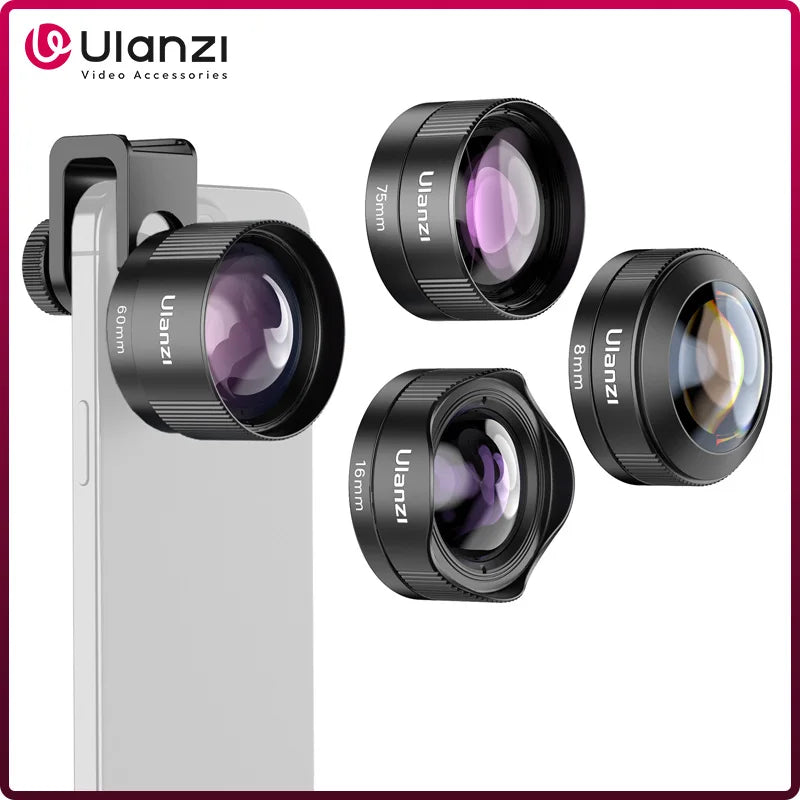 Ulanzi Universal Mobile Lens Macro Fisheye Telephoto