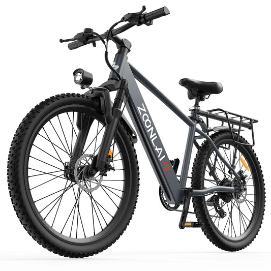 Electric Bike,26''/24''Electric Mountain Bike,40Miles Range&22 Mph Step-Over Ebike for Adults,500W Motor,468Wh Battery,Bicycle