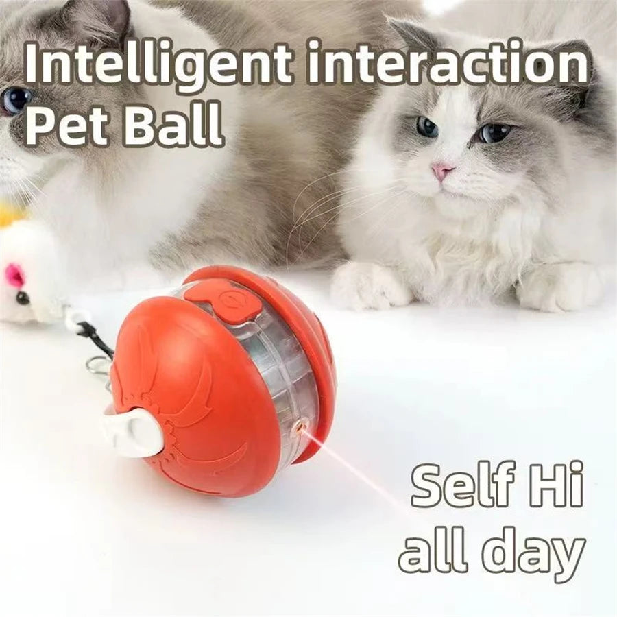 Intelligent USB Dog Toy Ball Automatic Bouncing Interactive