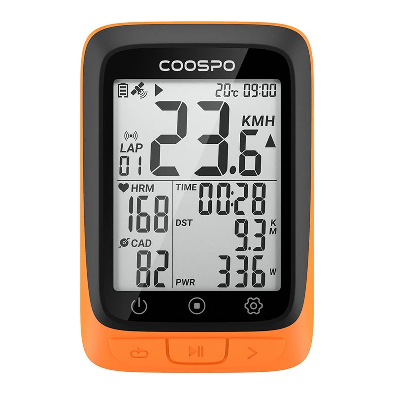 COOSPO BC107 Bike Computer GPS Wireless Odometer Speedometer