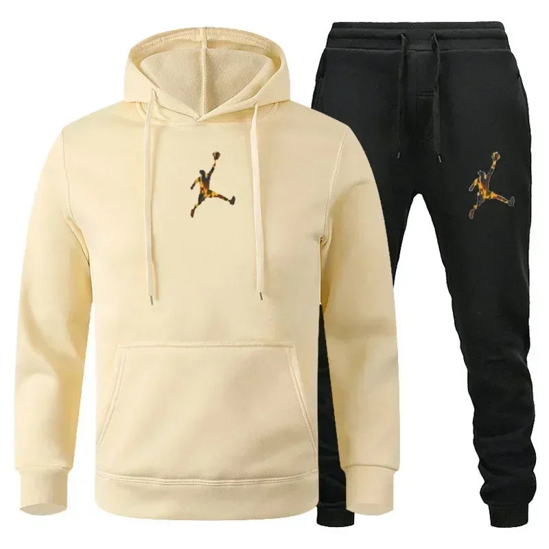 Jordan Hoodie And Sweatshirt Set For Men And Women Comfort