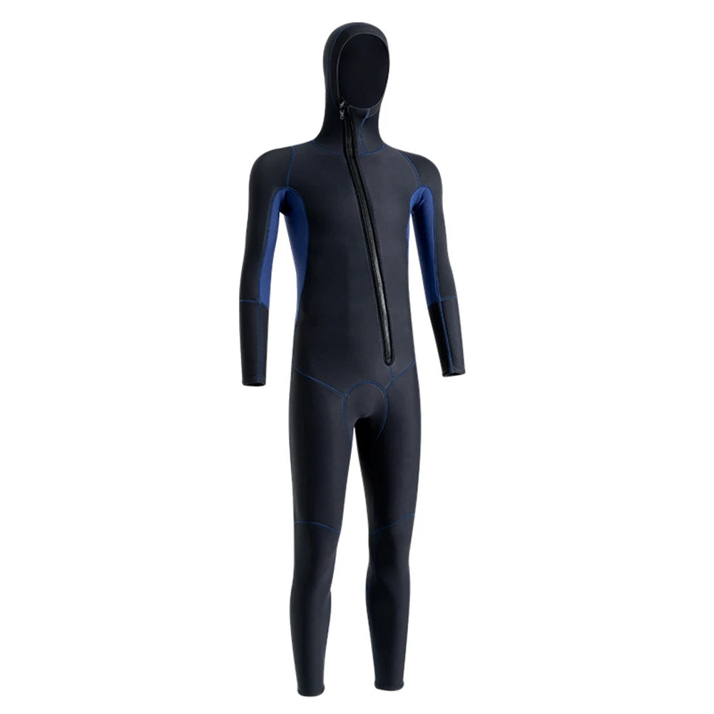 Shunmaii Neoprene Diving Skin Wetsuit For Unisex Water Sports With Zipper Elastic Anti Scratch Protection