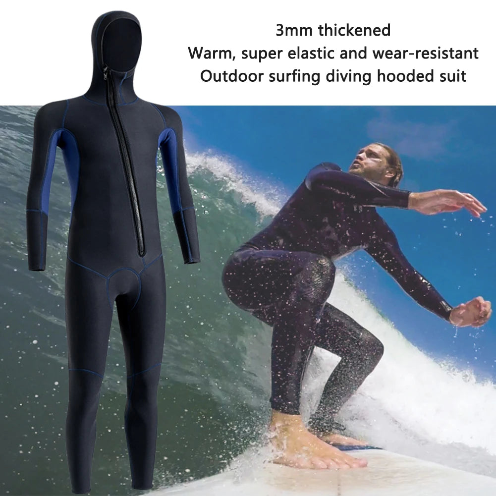 Shunmaii Neoprene Diving Skin Wetsuit For Unisex Water Sports With Zipper Elastic Anti Scratch Protection