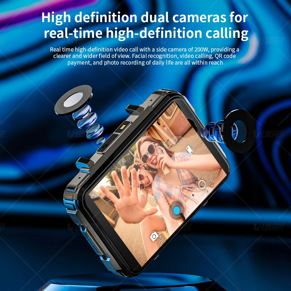 Lokmat Appllp 5 Max Watch Phone 4G Calls Dual Camera